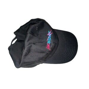 MrBeast Logo Dad Hat Cap Black Embroidered YouTube Adjustable